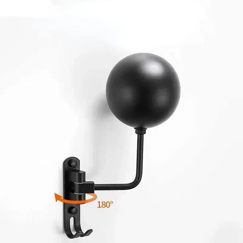 180&deg; Rotation Motorcycle Helmet Holder Wall Mount Helmet Hanger Stand Rack Storage Hook Motorcycle Bike Helmets motorcycle helmet holder