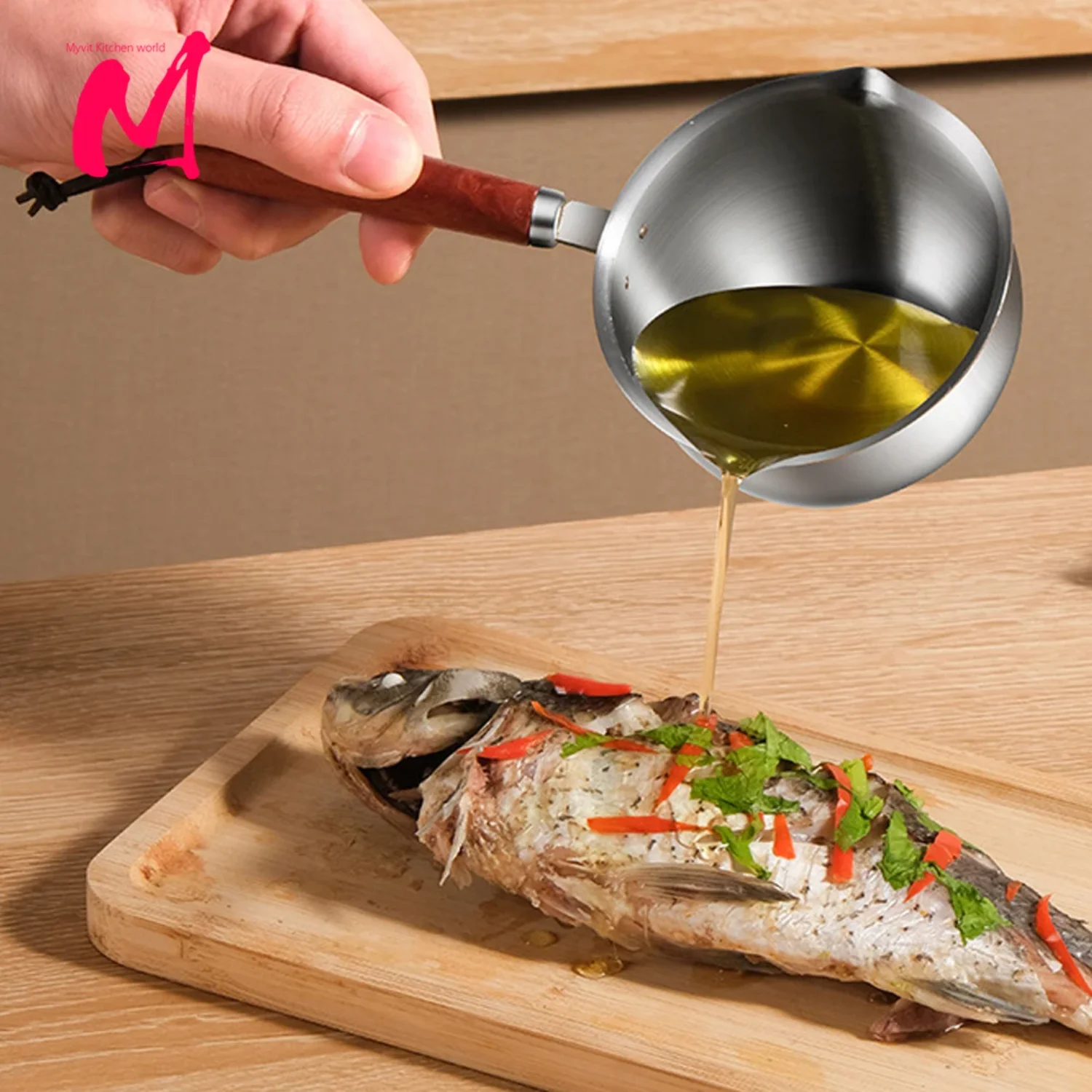 Hot Oil Pot Milk Pan Stainless Steel Mini Hot Milk Pot Small Saucepan Boiling Butter Melting Butter Warmer Kitchen Pan