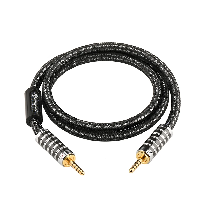 Premium ATAUDIO HiFi Silver Audio Cable - High-Fidelity Sound Transfer for Balanced Audio Devices