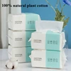 Reusable thickened face towel One pack of 50/100 Pcs per pack Travel cleanser wet dry makeup remover cotton soft fabric Useful