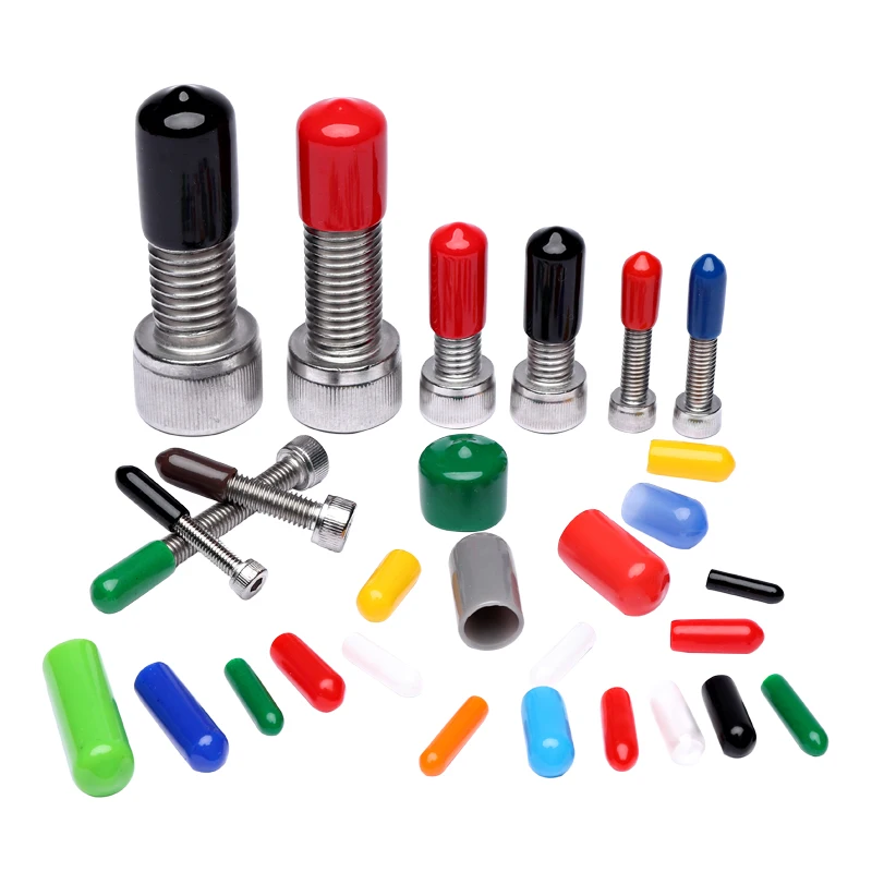 

Rubber Cap Deant Silicone End Caps Insulation Soft Cover Seals Thread Protection Sleeve Stopper Black Sealing Lid Sheath Outer