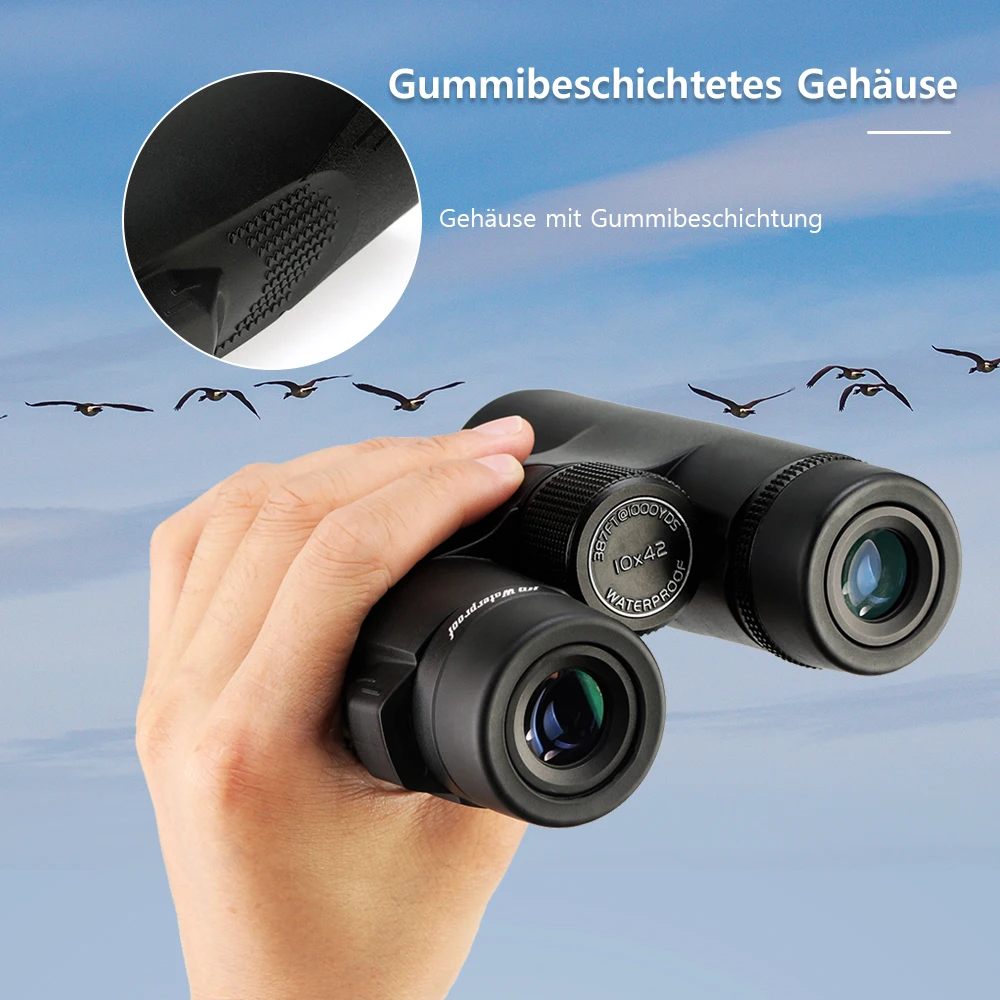 SVBONY SV47 Fernglas-Teleskop, 8x32/8x42/10x42 Professionelles wasserdichtes, beschlagfreies Teleskop, FMC BAK4 Fernglas für BirdWatch – Detail 20