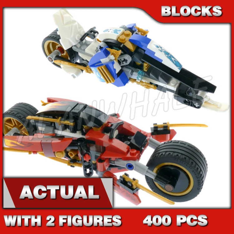 

400pcs Blade Motorcycle Snowmobile Racing 11161 Building Blocks Assemble Sets Bricks Compatible Kids Brick