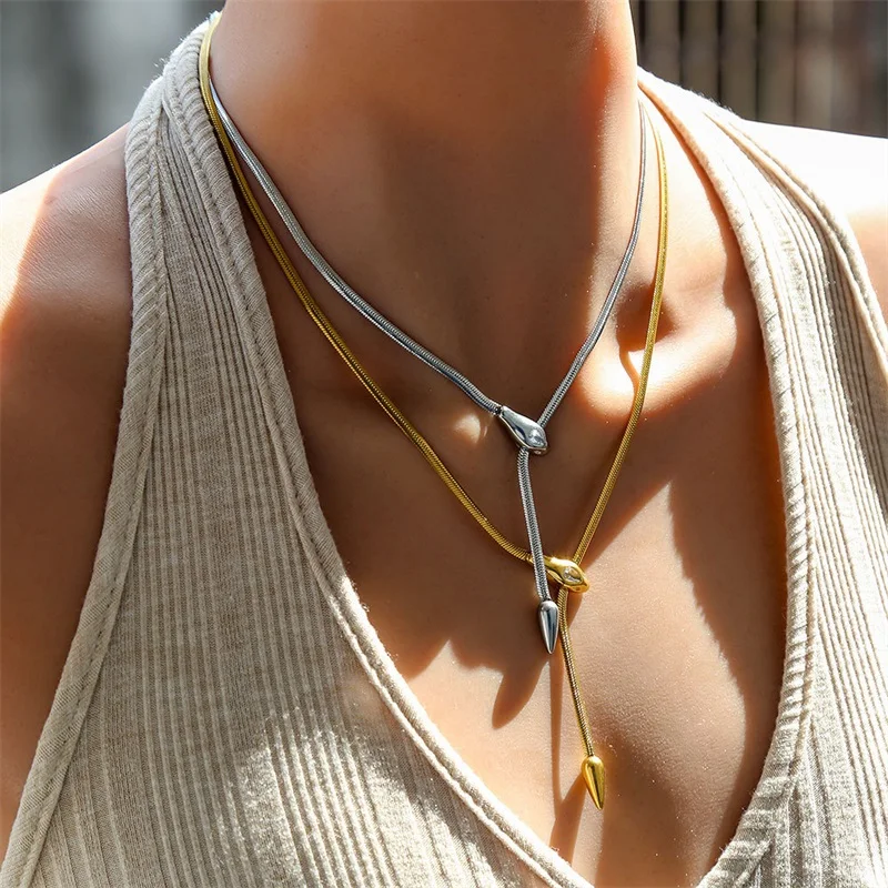 GANEMLY Snakehead Necklace quality details