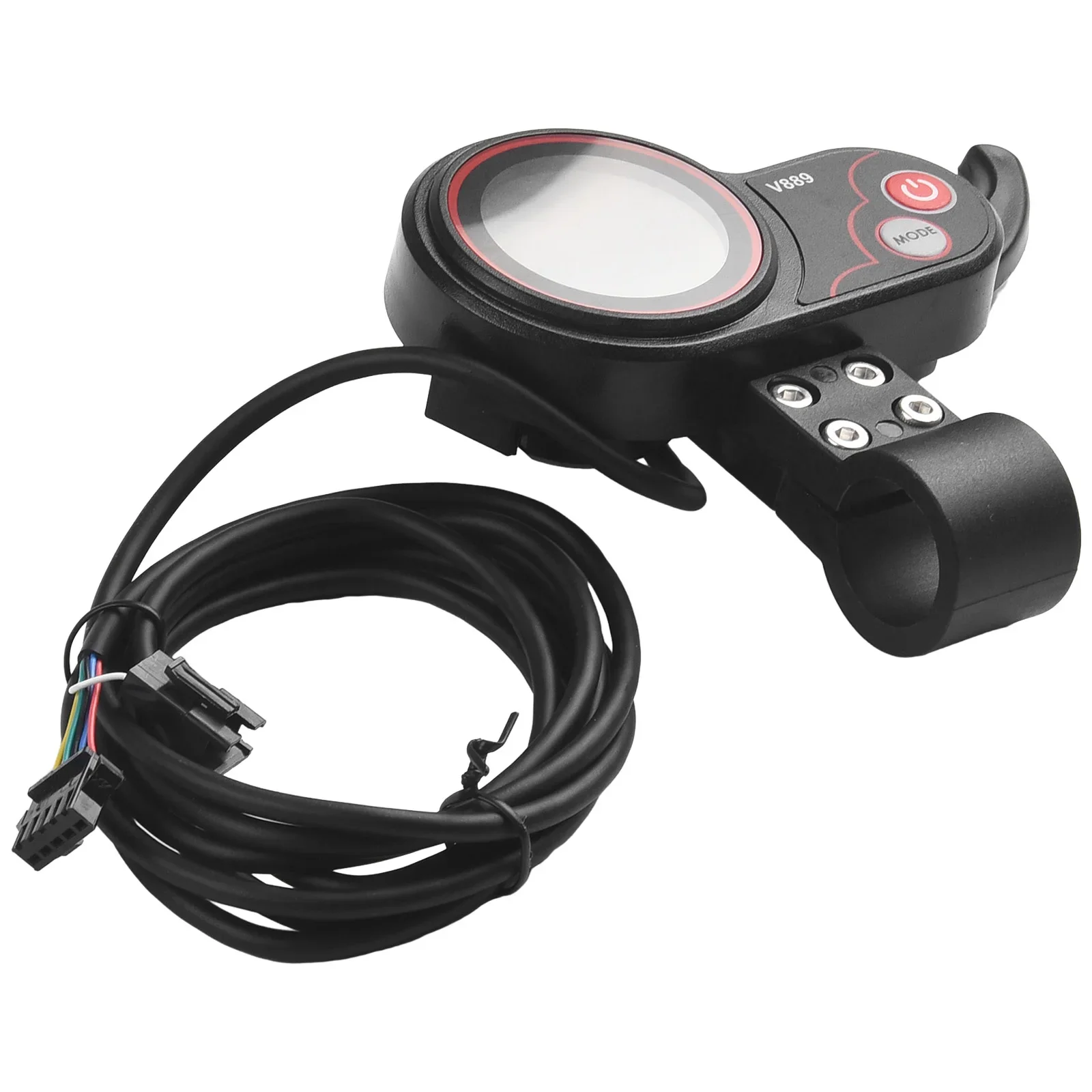 Ebike Display For No.2 Protocol Hook Finger Throttle Meter SM Electric Scooter V889 Color 6PIN SM