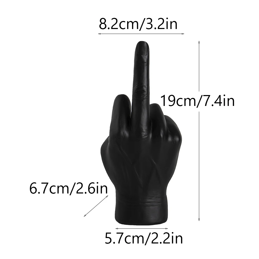 Edgy Graffiti Gesture Sculpture