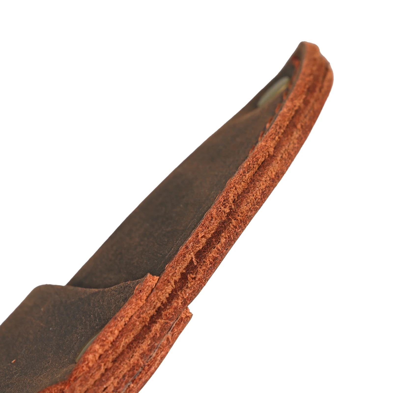 Tourbon Jagdzubehör: Robuste Ledermesserscheide, handgefertigt, für feststehende Klingen, mit Feuerstarter-Schlitz/Gürtelschlaufe, Camping – Detail 18