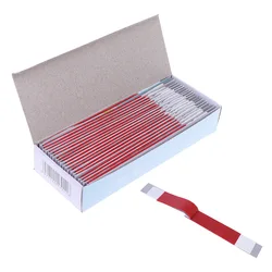 Premium Dental Articulating Paper - Teeth Whitening and Care Strips (200 Sheets) (Red)