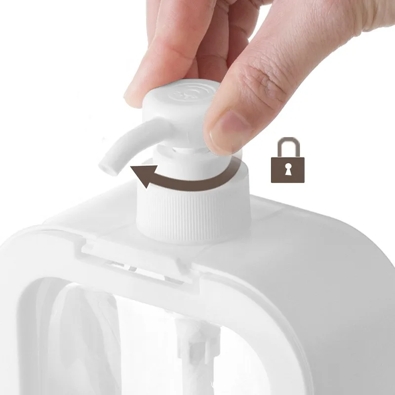 300/500ml Refillable Bathroom Soap Dispensers