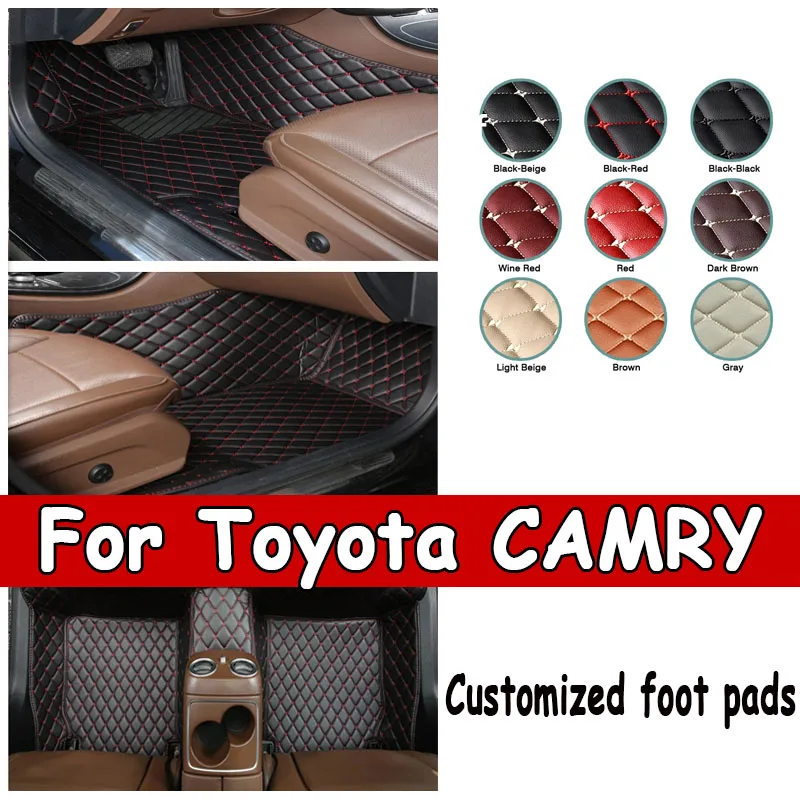 

Автомобильные коврики для Toyota CAMRY 2004 2005, индивидуальные автомобильные накладки на ногу, аксессуары для интерьера