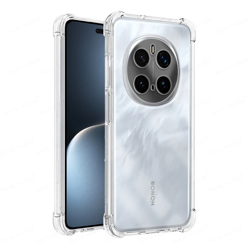 Enhanced Airbag Buffer Shockproof Clear Case - Full Protection Soft TPU Cover