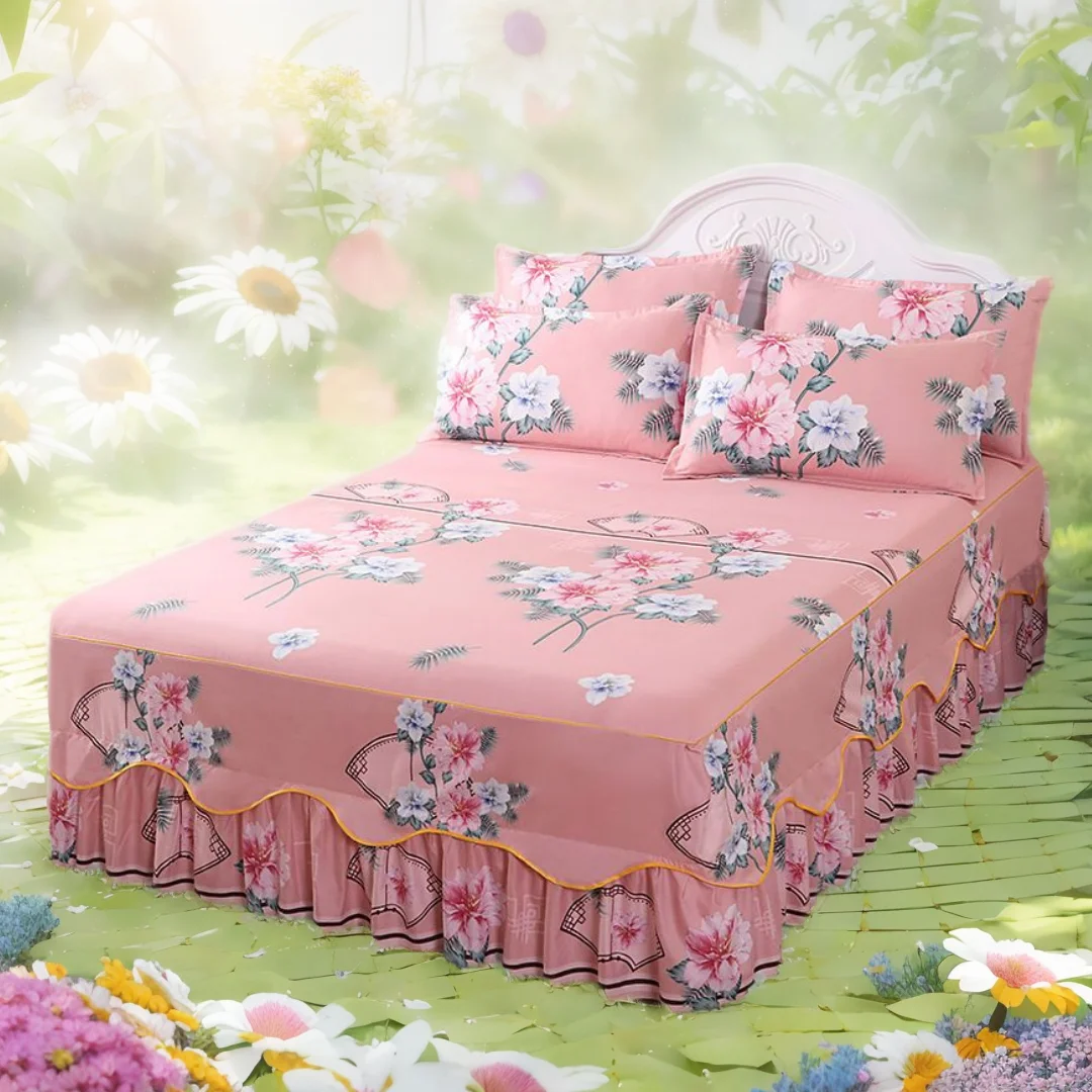 bedspread-set-flower-print-bed-sheet-fashion-bed-sheets-soft-for-king