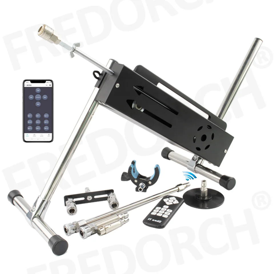 Wireless APP Sex Machine 200W motor stroke 15cm All Angle Adjustable