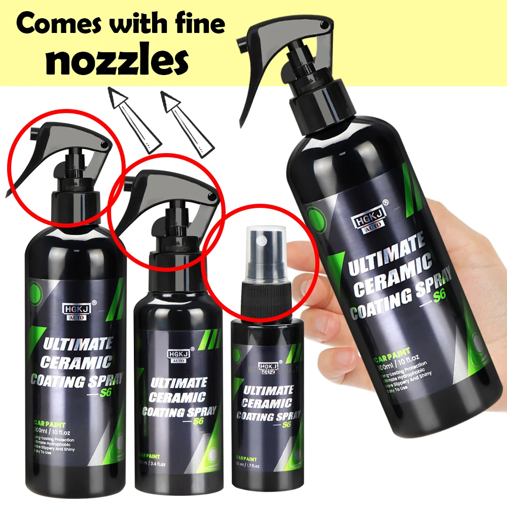 Nano Ceramic Car Coating Paint Care Hydrofobic Car Care Top Quick Coat Lucidatura Protezione Dei Dettagli Agente Antivegetativo Liquido