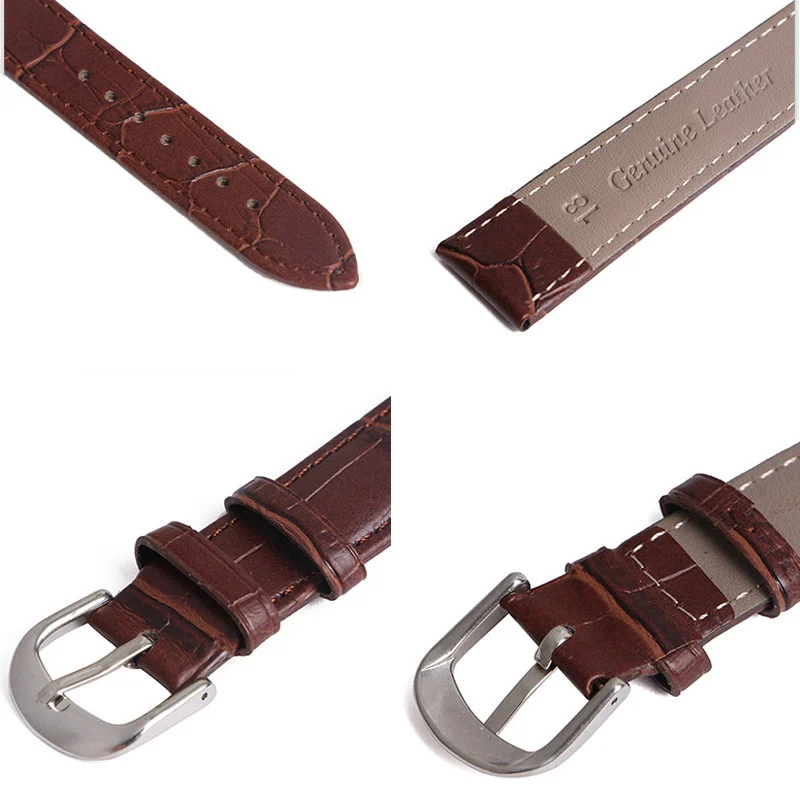 Premium Genuine Leather Adjustable Watch Band