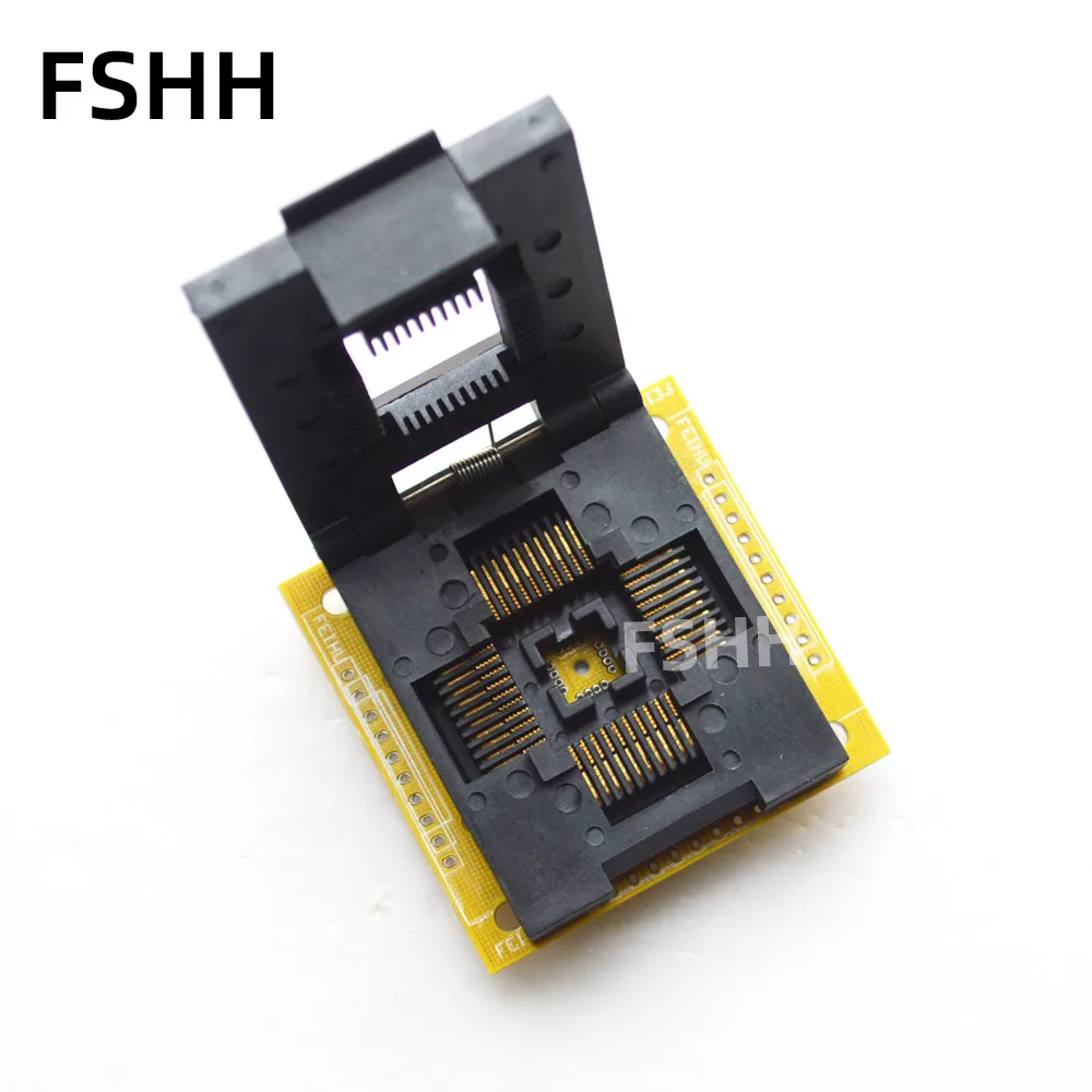 

CQFP40 к SIP40 тестовая розетка CQFP40/QFP40 1,27 мм к SIP40 2,54 мм ic розетка