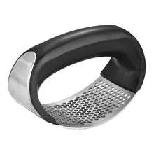  Stainless Steel Garlic Press Crusher Manual Garlic Mincer Chopping Garlic Tool Fruit Vegetable Tools Kitchen Accessories Gadget 