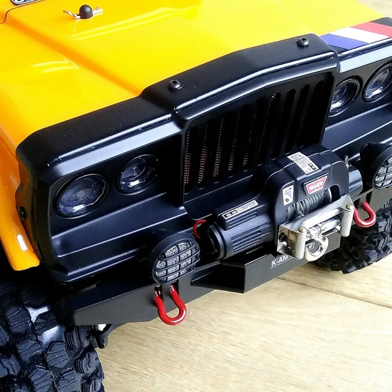 RC Car Winch Metal Automatic Winch With 3CH Control Line For 1/10 RC Crawler Car Axial SCX10 TRAXXAS TRX4 Upgrade Parts Accessories