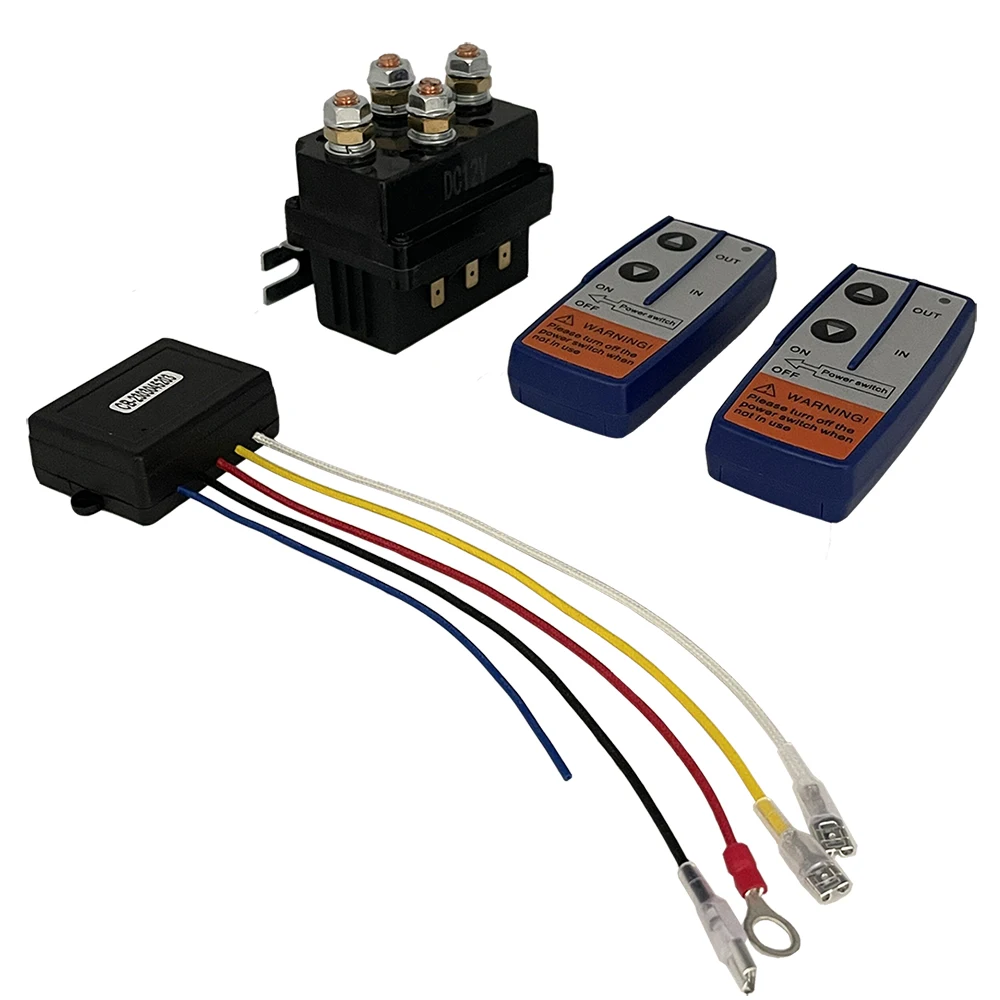 12V 500A Winch Solenoid Relay Contactor + Winch Control For ATV - Foto 2