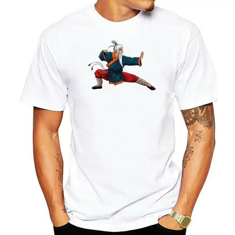 

Old Kung Fu Master Men'S Tee -Image By Printing Tee Shirt