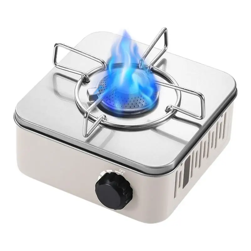 

Picnic Cooking Stove Mini Cook Burner For Hiking Camping Accessories For Picnic Hiking RV Camping Outdoor BBQ