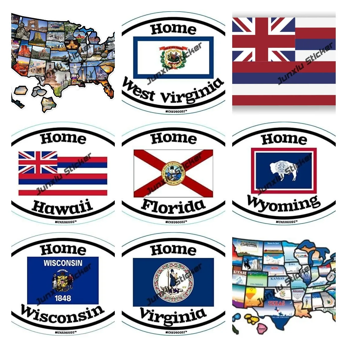 Adesivo Per Decalcomanie Camper Rv Mappa Usa Per Rimorchio Camper Camper Rv Accessori Track States You Traveled With Our Camper Decal
