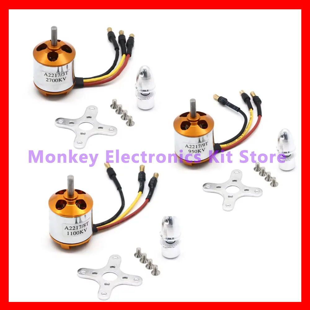 Moteur Brushless 1000KV-2700KV pour RC Voiture Bateau Avion