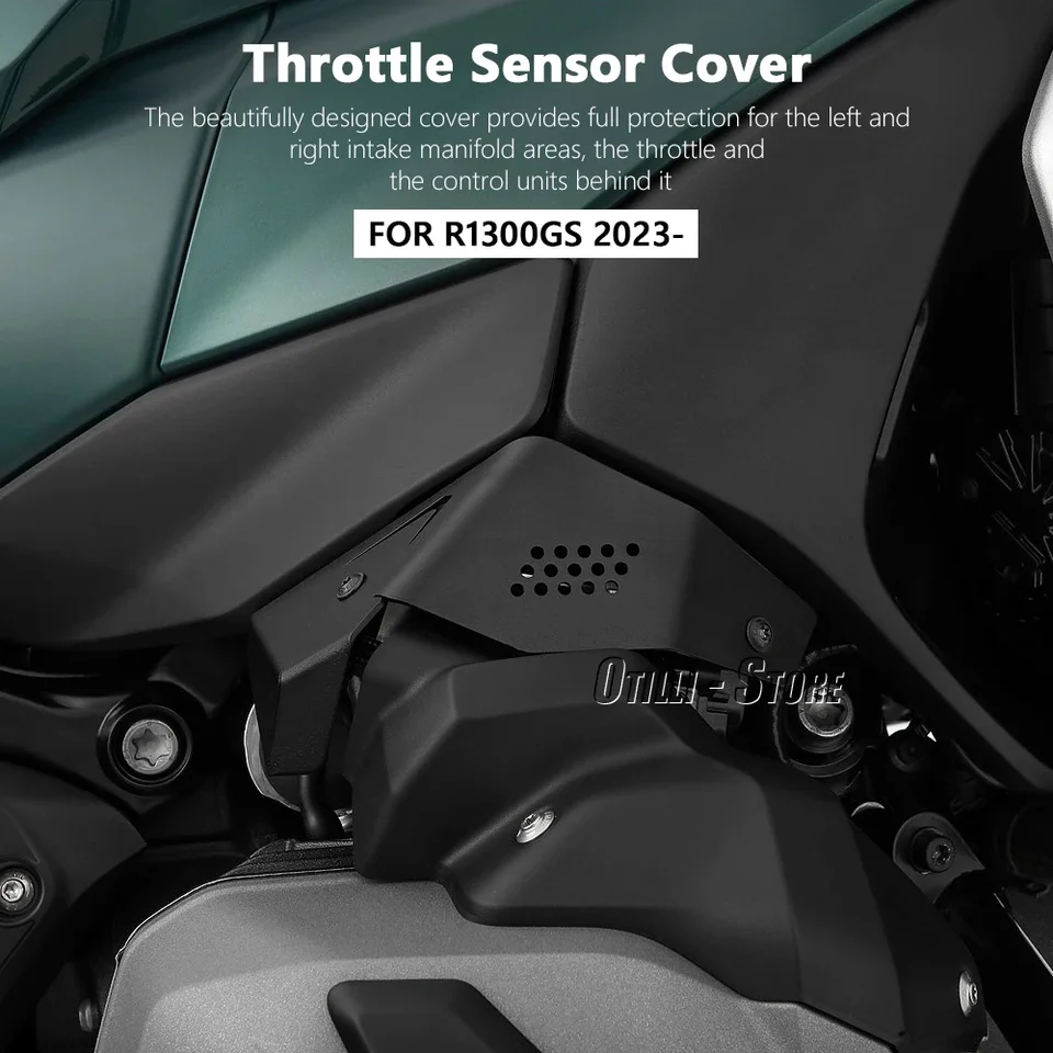 Kit De Protection De Carénage Pour BMW R1300GS 2023-2024 - Accessoire Moto En Métal Noir