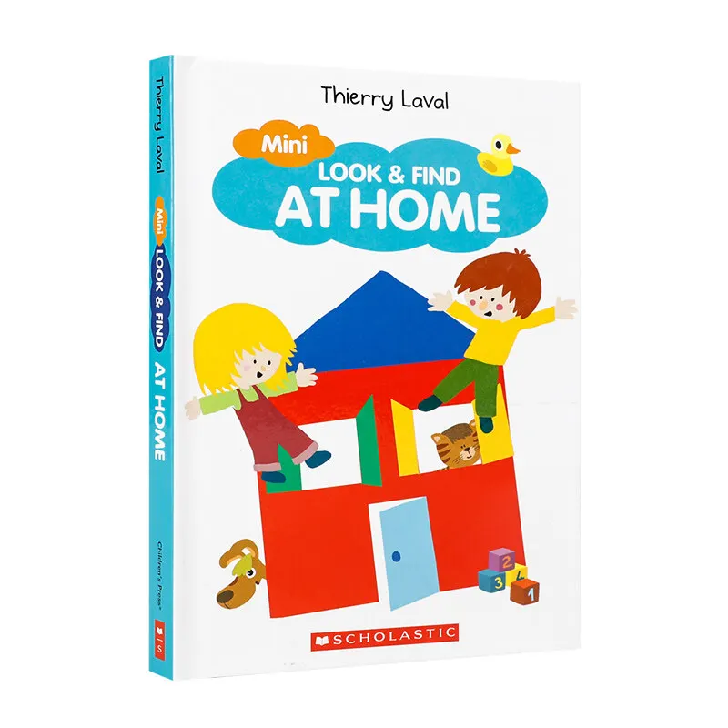 

MiluMilu English Original LOOK & FIND AT HOME Find And At Home Scholastic Learning Music Publishing 3-5 Young Children's