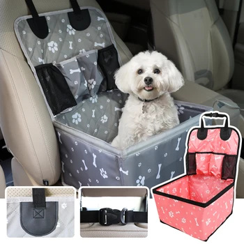 Portable Dog Car Booster Seat 1