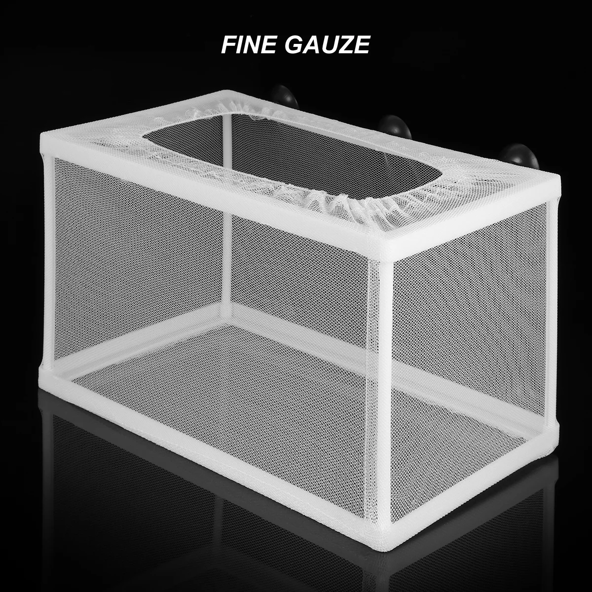 Durable Fish Breeding Net Hatchery Isolation Box Aquarium Tank Fish Breeder With Suction Cups Pet Products Plastic Frame Live