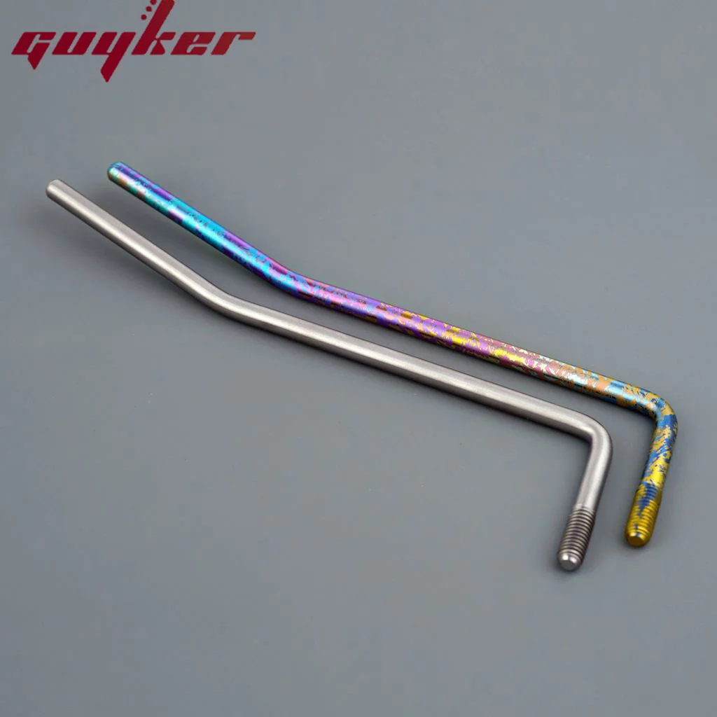 Titanium Alloy Guitar Tremolo Arm Screw-in Whammy Bridge Bar Thread Dia 5.8mm