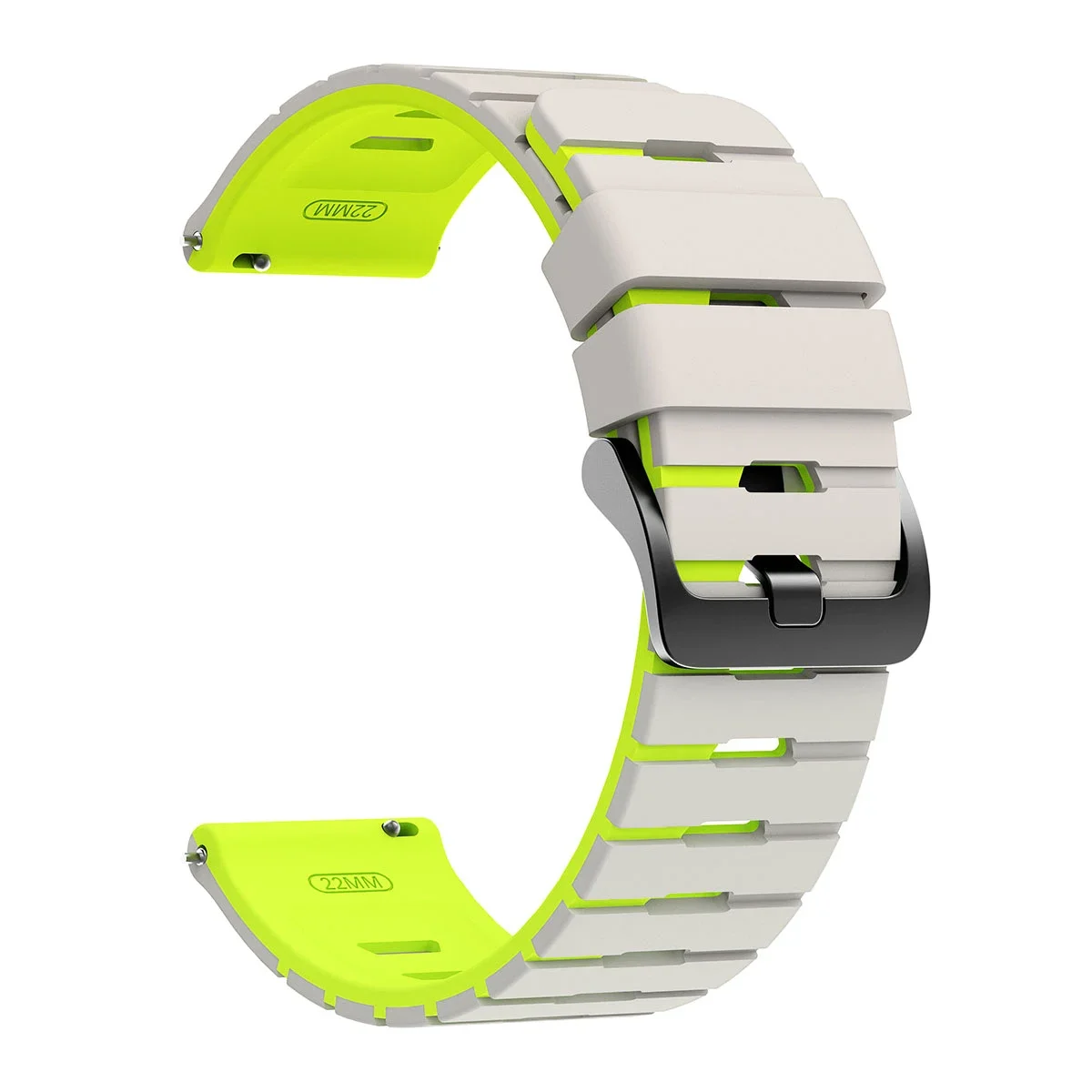 22mm Sport Breathable Silicone Smartwatch Band Bracelet
