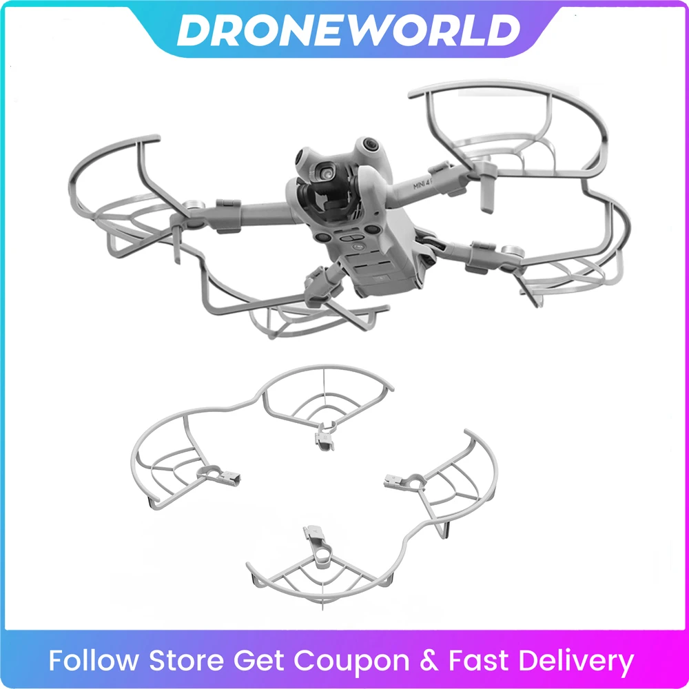 

Sunnylife Защитная клетка для пропеллера для DJI Mini 4 Pro, интегрированные защитные кольца, аксессуары для дрона