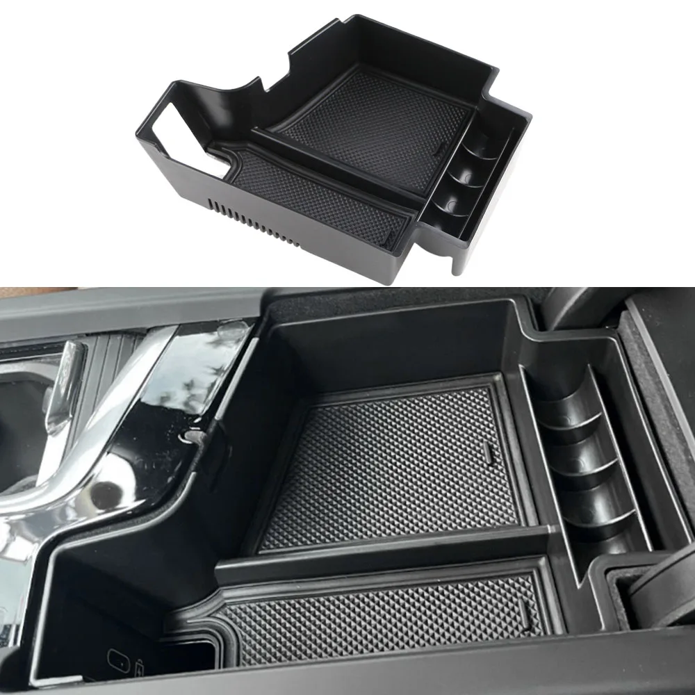 Für Volvo XC60 XC90 S90 S60 V60 V90 LHD Armlehne Box Ablage Organizer Innen Zubehör