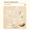 BEBEBAO P7 Wearable Electric Breast Pump Hands Free Milk Pump with LED Display 3 Modes 10 Levels of Suction 240mL Capacity 6