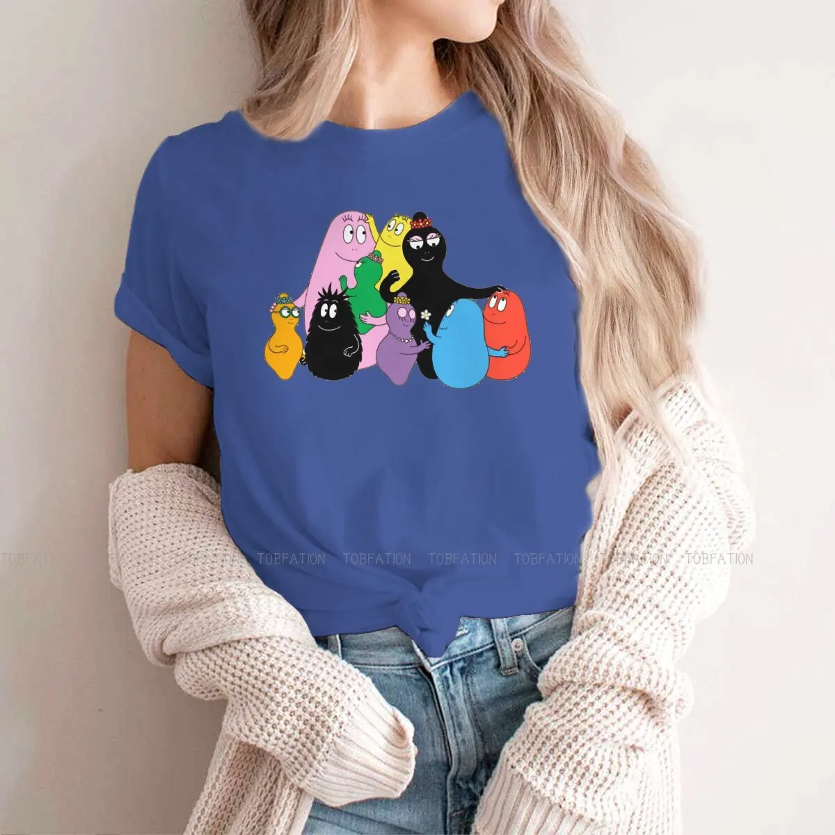 

Футболка женская повседневная в форме груши, 4XL, 5XL
