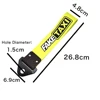 JDM Racing Culture Car Pendant Tow Strap Belt Tow Rope Ribbon Trailer Rope Bumper Towing Strap FOR NOS HKS Initial D Accessories 4