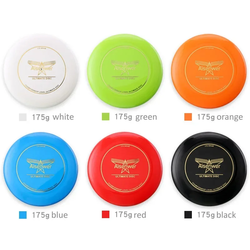 Professional 175g Ultimate Flying Disc Sport Disc Flying Saucer for Adult Teens Kids Outdoor Game with Clasp