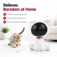 Smart Infrared Laser Toys for Cats 360° Rotating Automatic Sensing Cute Space Cat Toy Rechargeable Cat Soothing Pet Supplies 2