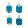 Lever Tap Mixer Spool 40/35mm Basin Repair Ceramic Disc Cartridge Kitchen Shower Bath 40mm Size: Diameter 3.9cmx6.9cm 6