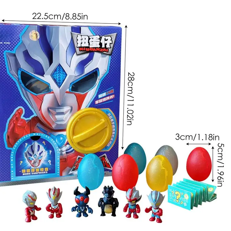 Children Vending Machine Mini Claw Machine Kids Toys Cartoon Catch Doll Egg Twisting Machine Surprise Gifts For Kids Boys Girls 6