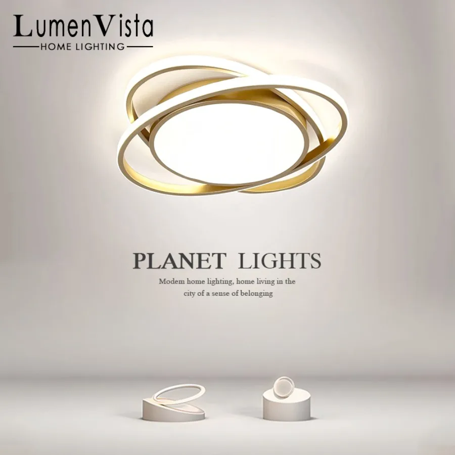 LED Ceiling Light Modern and Simple Large-sized Ceiling Light Living Room Bedroom Dining Room Interior Decor Lighting Fixtures