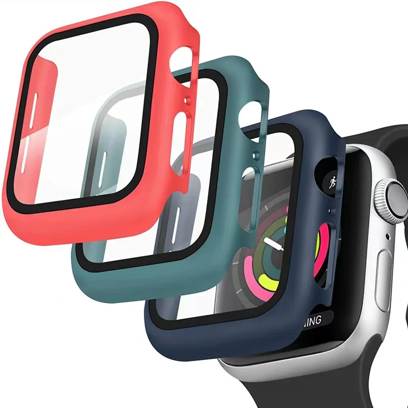 Premium Anti-Drop Protective Glass Case with Tempered Film