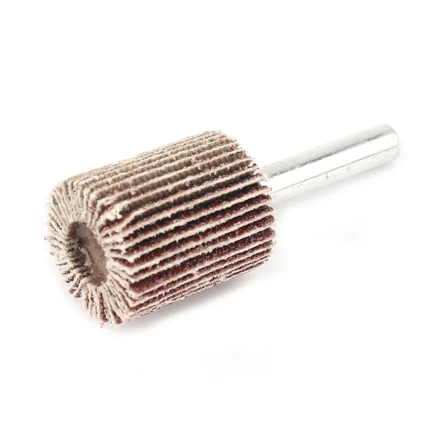 20 Ruote Abrasive Per Levigatrici - Grana 80 - Per Dremel E Utensili Rotanti - Per Lucidare E Sgrassare - Foto 5