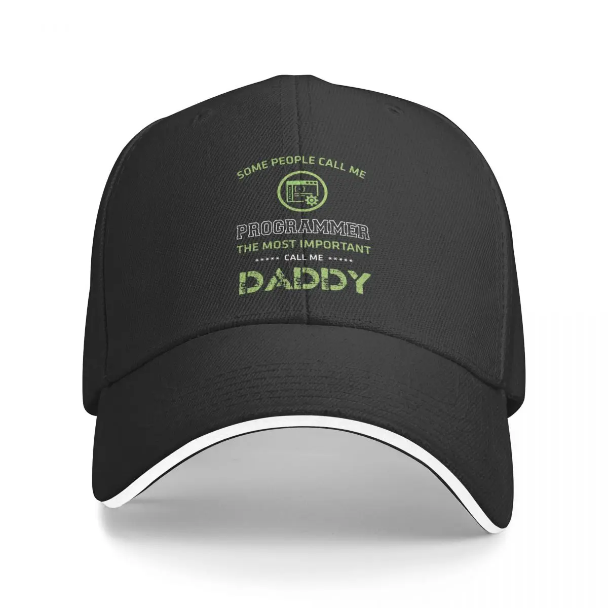 

Call M Daddy Software Developer Coder IT Programmer Geek Multicolor Hat Peaked Women's Cap Personalized Visor Cycling Hats