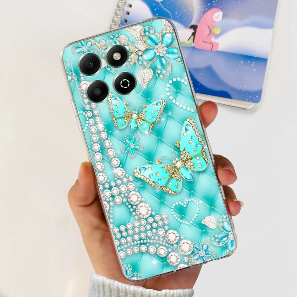 Luxury Marble Pattern Soft Clear Silicone Phone Case -