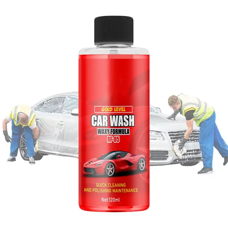 

Car Cleaner 120ml Car Wash Solution Multi-purpose Cleaning Liquid Surface Cleaner Remove Grease For Cars Trucks SUVs Motorcycle