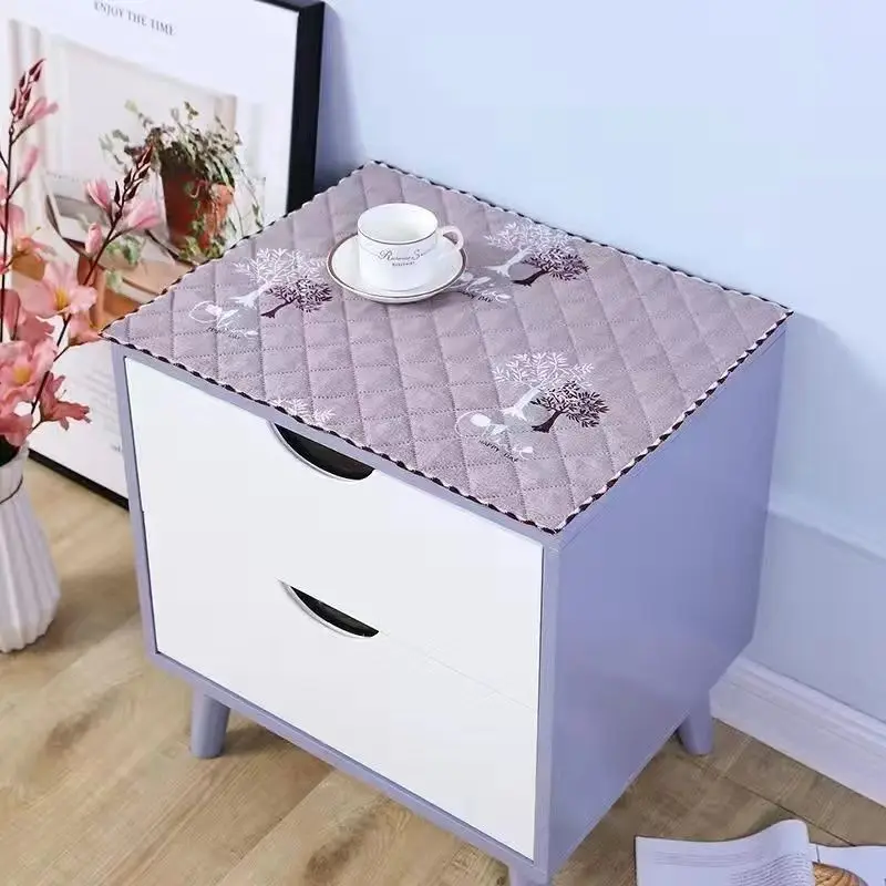 Non-slip nightstand dust cap multi-purpose four seasons general universal cover towel