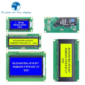 Модуль TZT LCD1602 LCD 1602 2004 12864 Синий Зеленый экран 16x2 20X4 символьный ЖК-дисплей модуль HD44780 контроллер